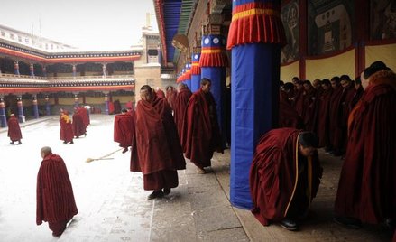 Tybetański klasztor w Chinach