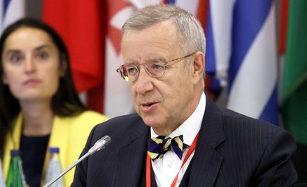 Toomas Hendrik Ilves na Warszawskiej Konferencji Wymiaru Ludzkiego, organizowanej przez polskie prze