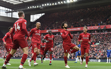 Premier League: Piękny gol Salaha, Liverpool znów liderem