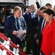 Premier Beata Szydło oglądała we wtorek na targach górniczych w Katowicach nowoczesne maszyny do wyd