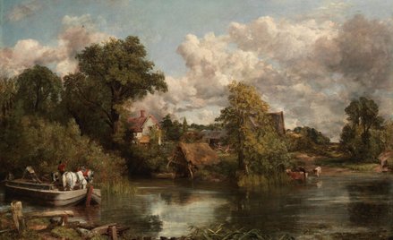 John Constable, „Biały koń”, 1819