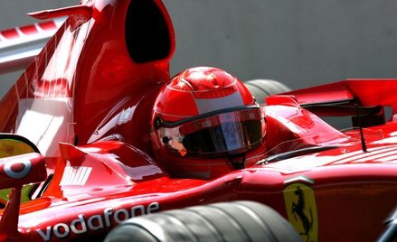 Michael Schumacher na torze Monza w 2006 roku
