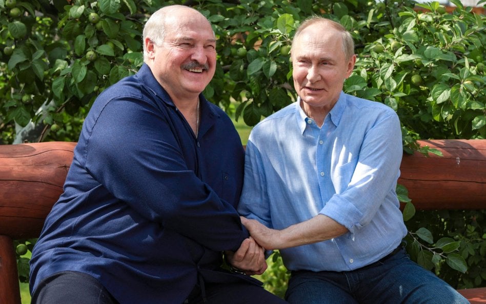 Aleksandr Łukaszenko i Władimir Putin