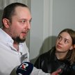 Daniel Zwierzyński wraz z partnerką w Sejmie