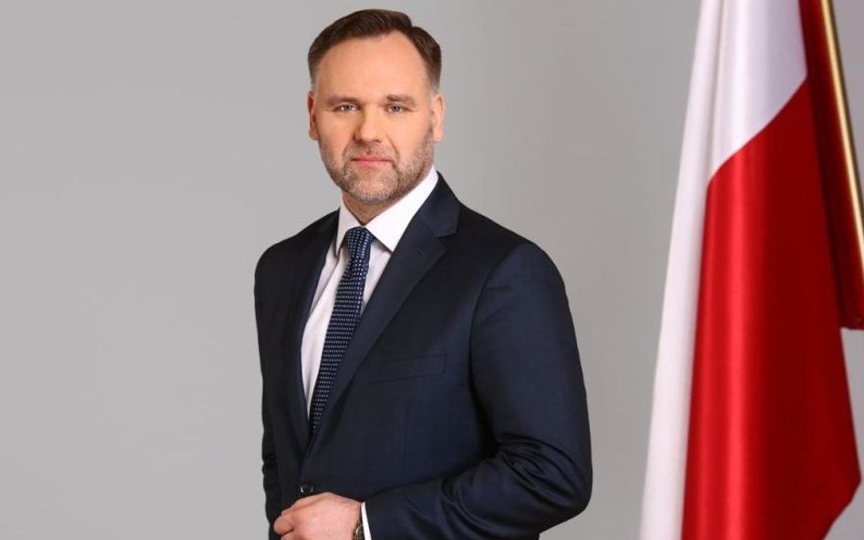 Minister Skarbu Państwa Dawid Jackiewicz.