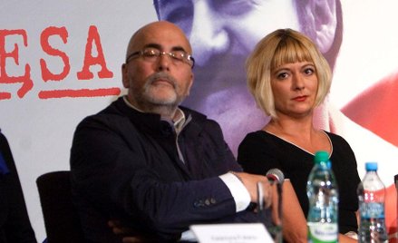 Michał Kwieciński z Akson Studio i Agnieszka Odorowicz z Polskiego Instytutu Sztuki Filmowej