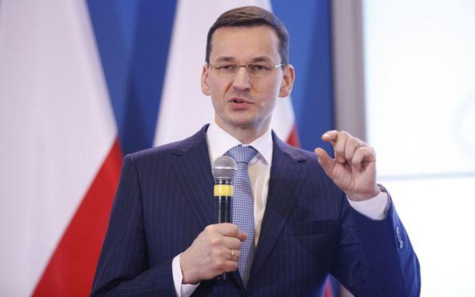 Wicepremier Mateusz Morawiecki