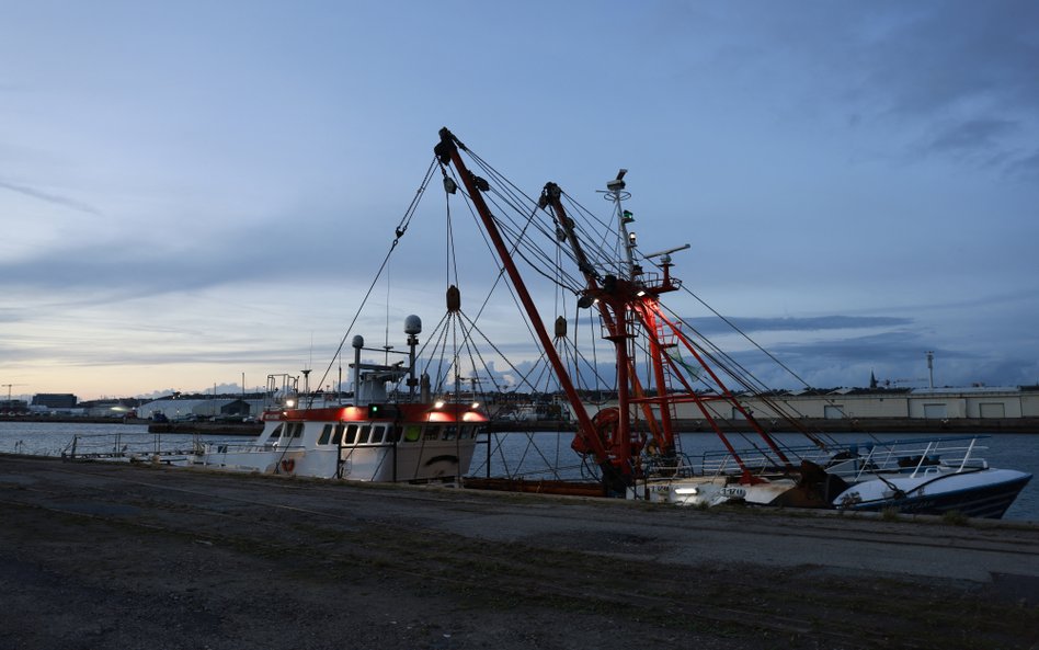 Brytyjski kuter zatrzymany w porcie Le Havre we Francji