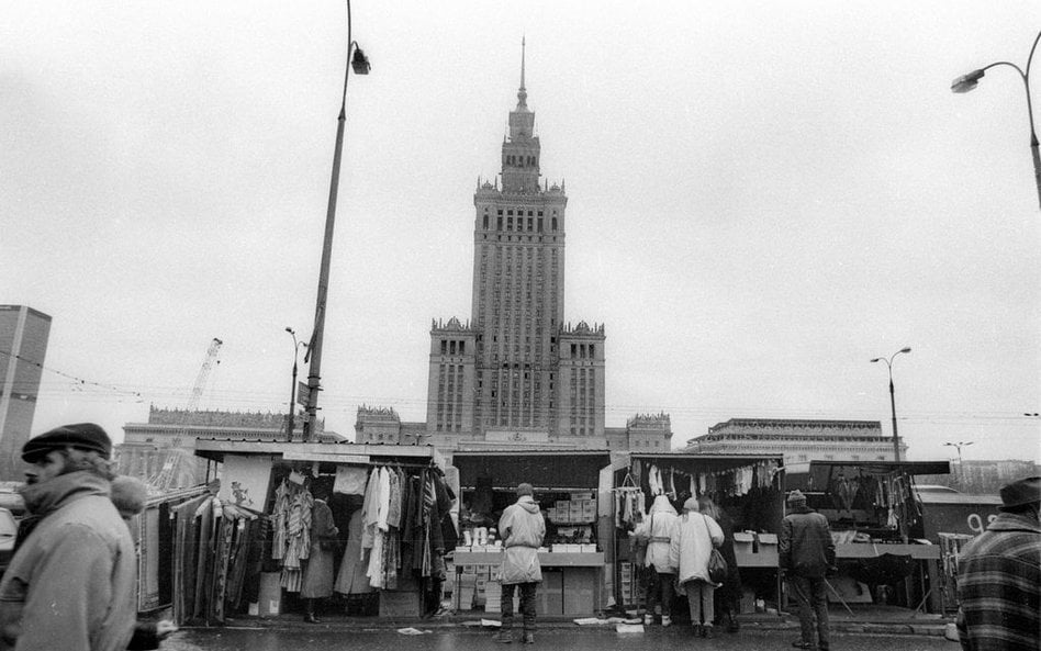 Tak wyglądała eksplozja handlu szczękowo-bazarowego.