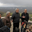 Izraelscy politycy na Wzgórzach Golan