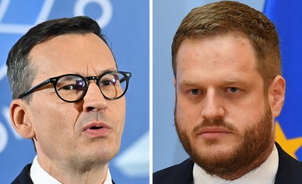 Były premier Mateusz Morawiecki i były minister cyfryzacji Janusz Cieszyński