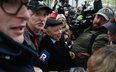 Prezes PiS Jarosław Kaczyński podczas protestu przed siedzibą Trybunału Konstytucyjnego