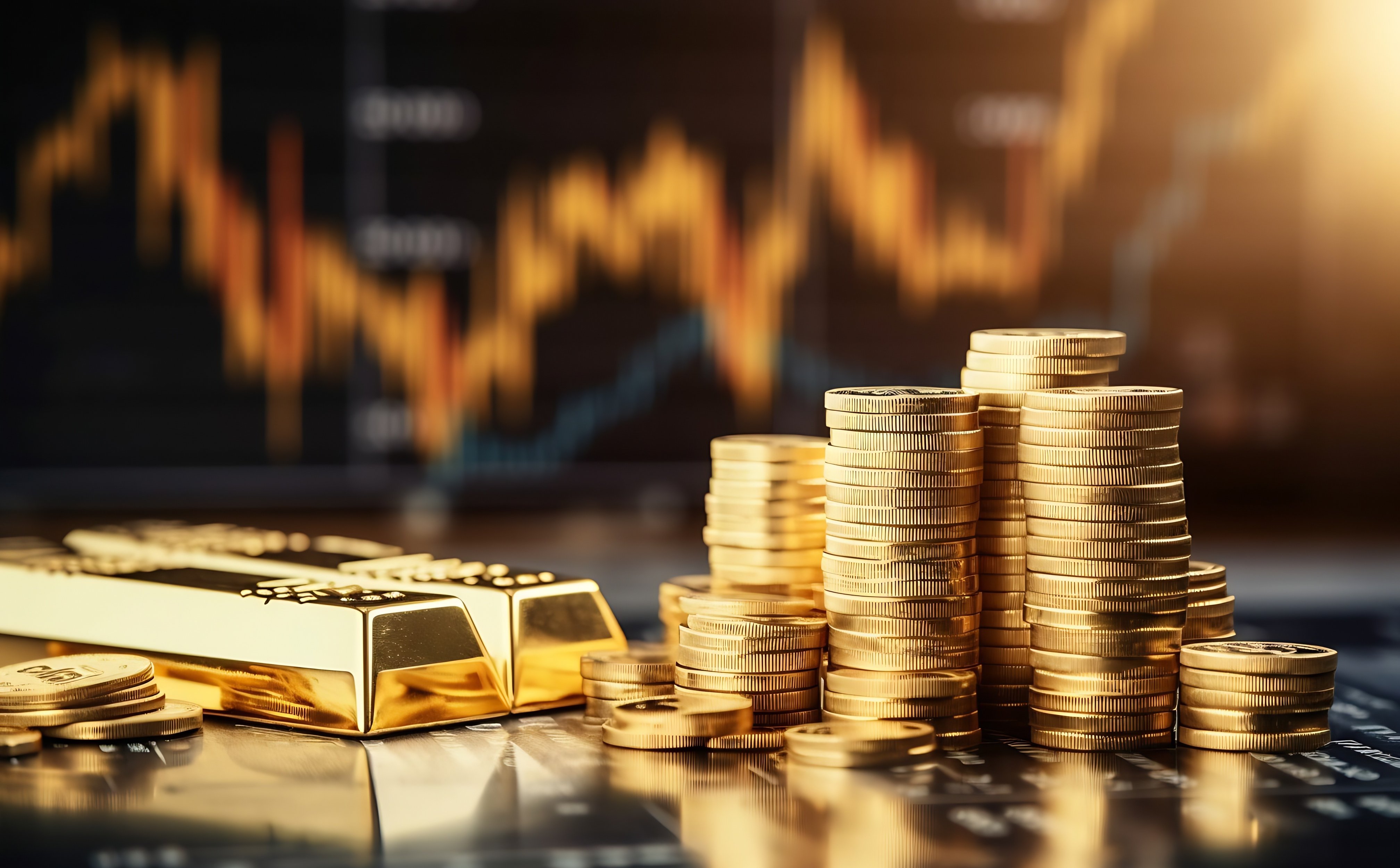 Złoto zdobywa kolejne szczyty, a bitcoin słabnie