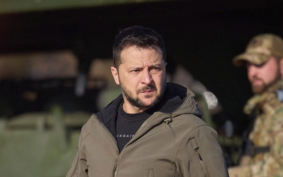 Wołodymyr Zełenski cieszy się poparciem 70 proc. Ukraińców