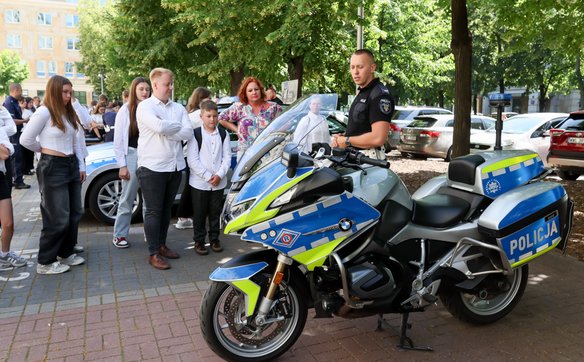 Motocykl pomoże policjantom w ściganiu przestępstw i wykroczeń drogowych