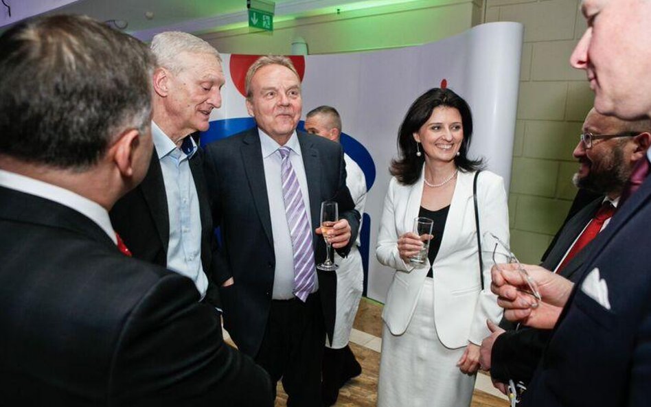 prof. Michał Kleiber, Andrzej Malinowski, Ilona Antoniszyn-Klik, Paweł Jabłoński