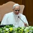 Papież Leon XIV uczestniczy w prezentacji swojej pierwszej encykliki „Magnifica Humanitas” poświęcon