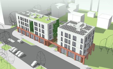 Wizualizacja nowej inwesytcji na Pradze-Południe