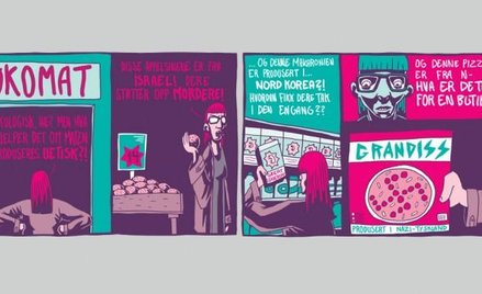 Kontrowersyjny komiks opublikowany przez norweski dziennik