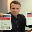 Lewa część karty do głosowania służy do głosowania korespondencyjnego, prawa – internetowego