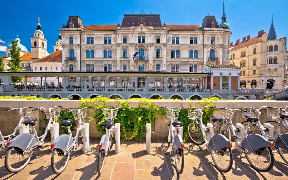 W słoweńskiej stolicy rowerzyści mogą liczyć na wiele udogodnień i preferencji