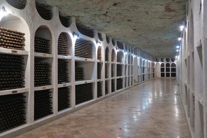 Podziemne miasto wina i szampanów Cricova. Tutaj swoje wina przechowuje m.in. Donald Tusk.