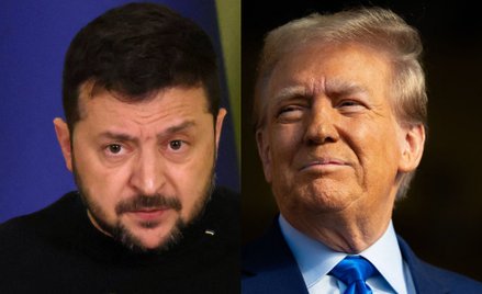 Prezydent Ukrainy Wołodymyr Zełenski zaprosił byłego prezydenta USA Donalda Trumpa do Kijowa
