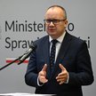 Gdańsk, 14.12.2024. Minister sprawiedliwości Adam Bodnar podczas spotkania pod hasłem "Prawnicy Soli