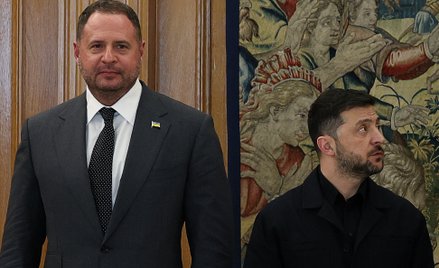 Andrij Jermak i Wołodymyr Zełenski
