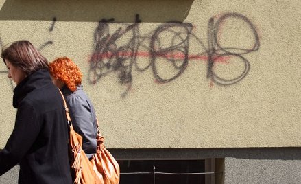 Gdańsk: Mandat za wandalizm, wstyd za ortografię