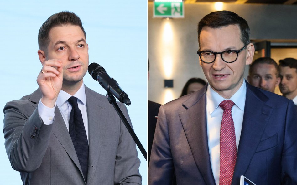 Patryk Jaki i Mateusz Morawiecki