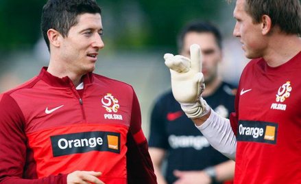 Wojciech Szczęsny, Grzegorz Krychowiak i Robert Lewandowski. Żarty się skończyły.