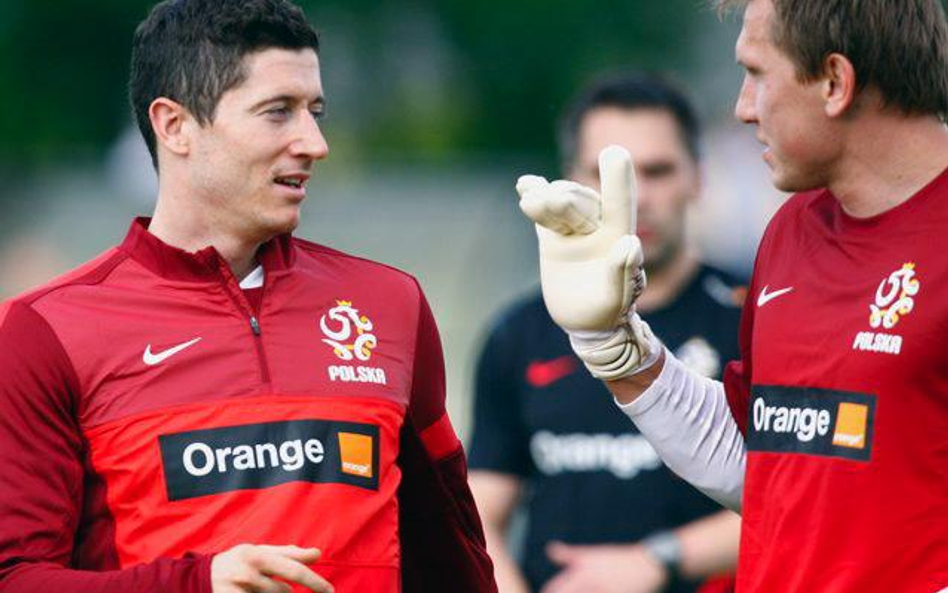 Wojciech Szczęsny, Grzegorz Krychowiak i Robert Lewandowski. Żarty się skończyły.