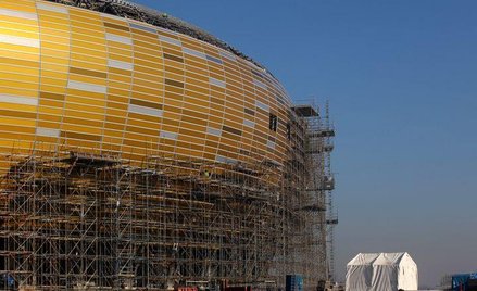 Mecz Polska - Niemcy na Stadionie Narodowym w Warszawie jest zagrożony z powodu opóźnienia w budowie