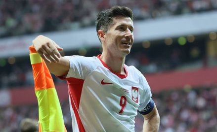 W meczu Polska-Rumunia Polski Robert Lewandowski zdobył trzy bramki