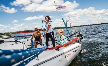 Na zdjęciu od lewej adwokatki: Beata Woś, Anisa Gnacikowska i Inga Jarosiewicz. Fot. Marek Wilczek