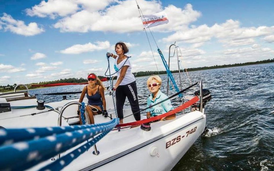 Na zdjęciu od lewej adwokatki: Beata Woś, Anisa Gnacikowska i Inga Jarosiewicz. Fot. Marek Wilczek