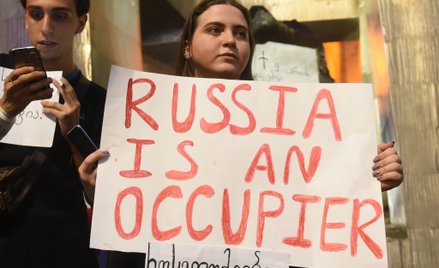 Były prezydent Gruzji dołącza do protestów