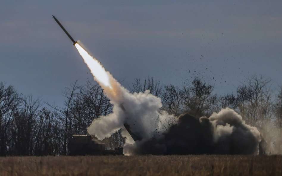 Amerykański HIMARS pod Chersoniem, listopad 2022