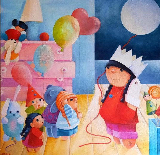 Obrazy Mirelli Stern dekorują polskie domy