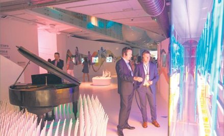 Fortepian marki Ed Seiler, na którym grano podczas pierwszych edycji festiwalu w Opolu