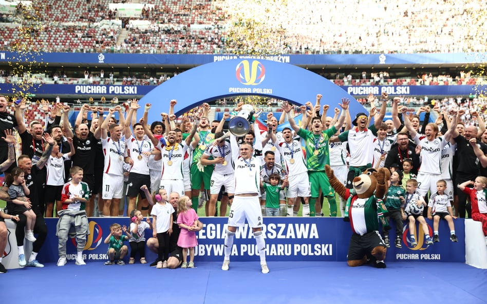 Legia wygrała z Pogonią 4:3 i po raz 21. wywalczyła Puchar Polski