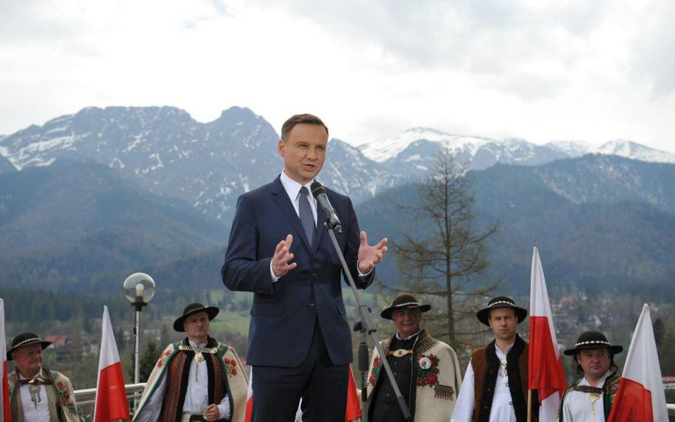 Andrzej Duda w Zakopanem