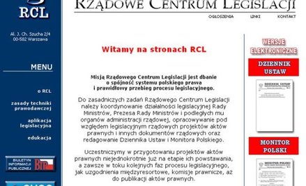 Akty prawne są przesyłane do publikacji jedynie w formie dokumentu elektronicznego