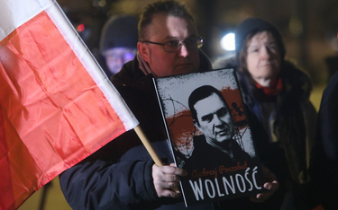 Luty 2023. Protesty po wyroku na Andrzeja Poczobuta