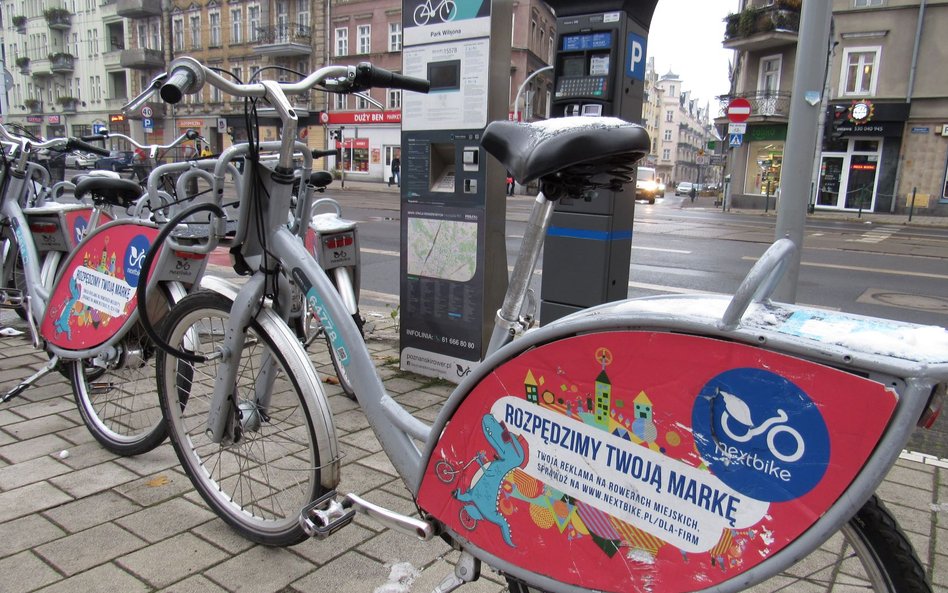 Poznań bez roweru miejskiego, ale jednoślady wrócą do Trójmiasta