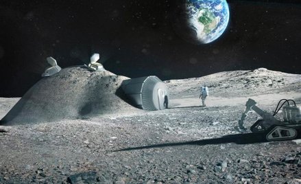 Księżycowa osada powstanie wyłącznie z materiałów dostępnych na miejscu