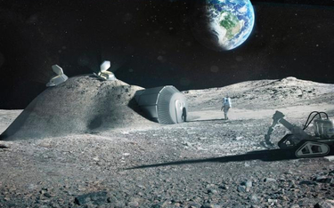 Księżycowa osada powstanie wyłącznie z materiałów dostępnych na miejscu