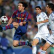 Barcelona – Dynamo 2:0. Messi (przy piłce) strzelił pierwszego gola. O pozostałej części wieczoru wo