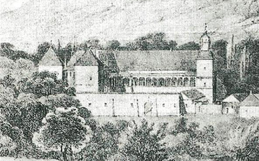 Zamek Suski w I połowie XVIII w.
